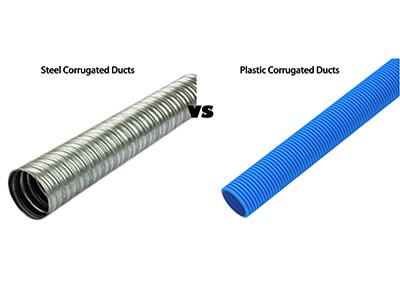 Saluran Bergelombang Baja vs Saluran Bergelombang Plastik, Mana yang Terbaik?